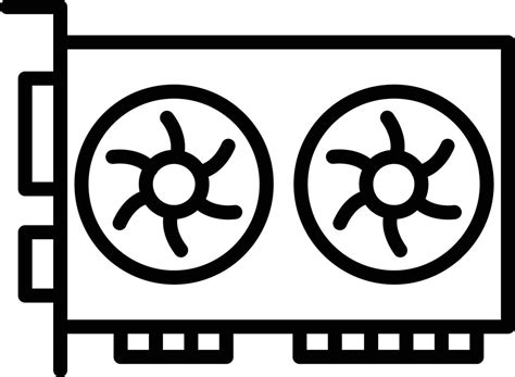 Icono de un controlador de tarjeta gráfica