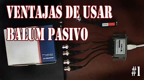 Diagrama de un Balun CCTV