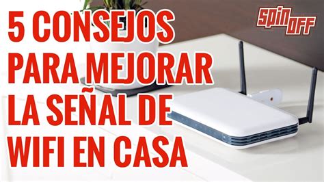 Infografía con consejos para mejorar la señal WiFi