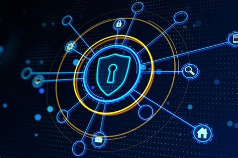 Icono de un escudo representando la seguridad de red