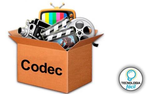 Ilustración de un códec como un traductor entre datos de video y un reproductor