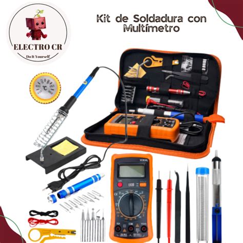 Kit de soldadura y cables Ethernet