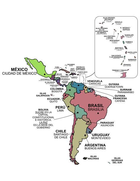 Mapa de Latinoamérica destacando los países con mejor velocidad de internet fijo
