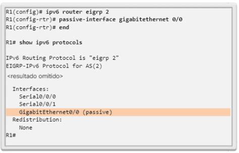Configuración de EIGRP IPv6 en una interfaz