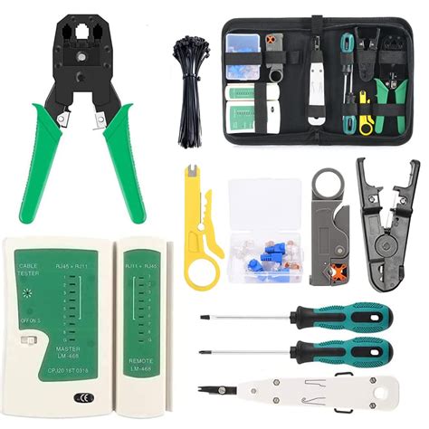 Herramientas para ponchar cables de red