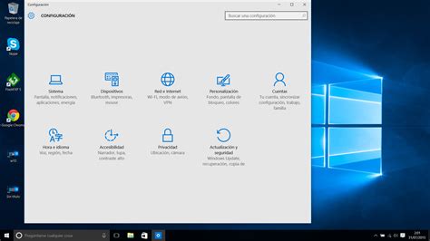Captura de pantalla de la configuración de pantalla de Windows 10 con la opción 