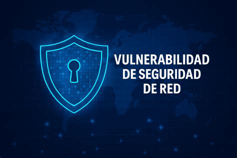 Ilustración de un hacker explotando una vulnerabilidad de red