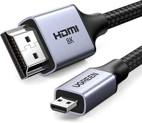 Cable Micro HDMI a HDMI en ángulo