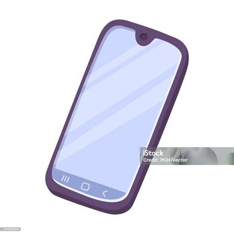 Ilustración de un teléfono móvil con barras de señal débiles