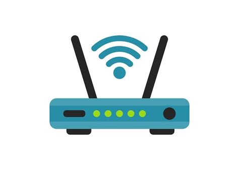 Icono de router Wi-Fi con ondas de señal
