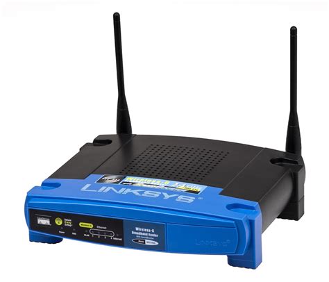 Router Linksys con cableado