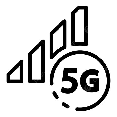 Icono de señal 5G