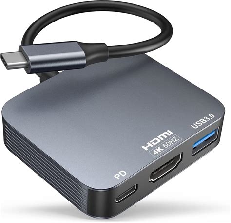 Adaptador HDMI a VGA con puerto micro USB