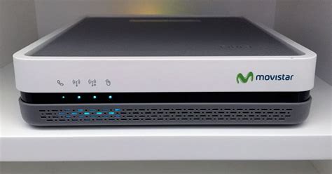 Router de fibra óptica Movistar