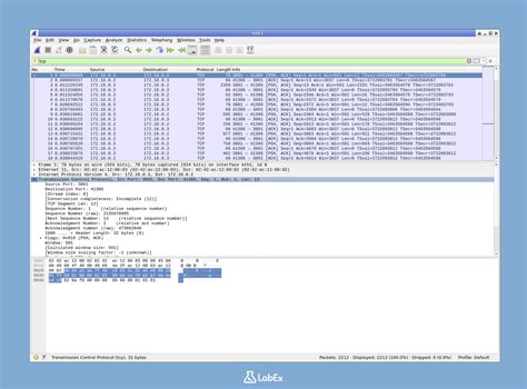Captura de pantalla de Wireshark mostrando tráfico Modbus