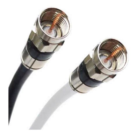 Conector de cable coaxial dañado por corrosión