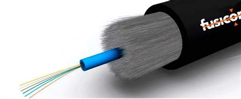 Representación de la luz en fibra monomodo