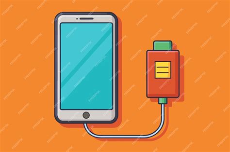 Ilustración mostrando el Icom IC-M25 conectado a un cargador USB y a una batería móvil