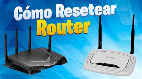Diagrama de flujo comparando reiniciar y resetear un router