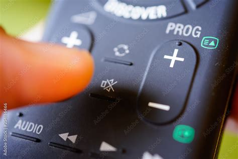 Icono de botón MUTE en control remoto