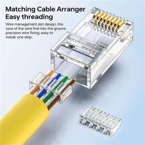 Cable Ethernet Cat 6 con conectores RJ45