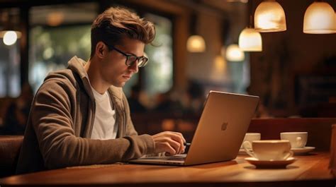 Persona trabajando en un portátil en un entorno exterior con buena conexión a internet