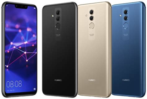 Detalle de la pantalla del Huawei Mate 20 Lite con notch