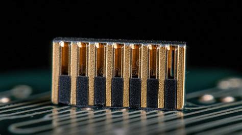 Primer plano de un conector U.FL