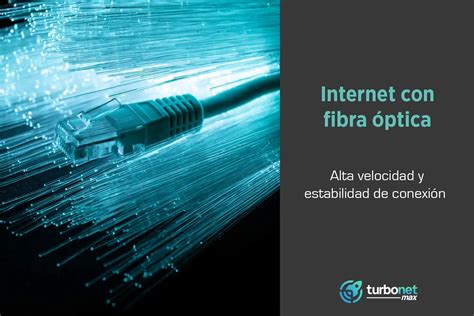 Infografía mostrando la diferencia de velocidad entre fibra óptica y otras tecnologías de internet