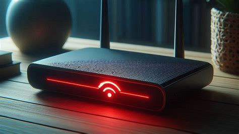 Router con luz roja