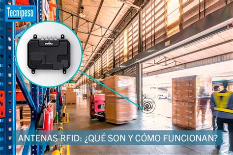 Diagrama mostrando la ubicación óptima de antenas RFID en un entorno industrial con obstáculos