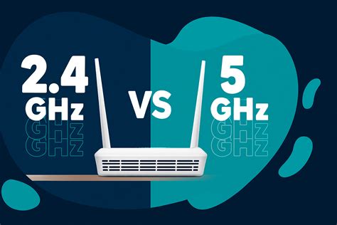 Infografía comparando las bandas de frecuencia Wi-Fi (2.4 GHz, 5 GHz, 6 GHz)