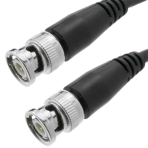 Cable coaxial con conectores BNC