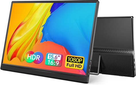 Monitor portátil YXK con soporte plegable