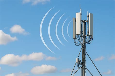 Antena de telefonía móvil en un entorno urbano