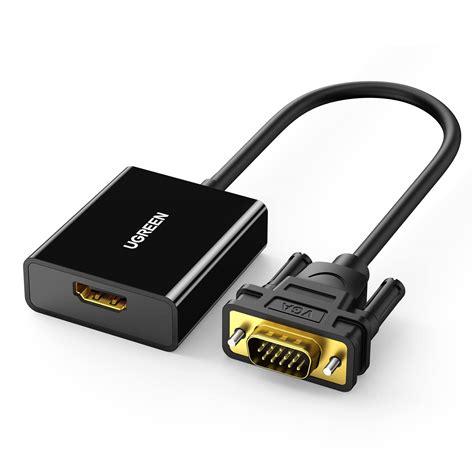 Imagen de un adaptador HDMI a VGA