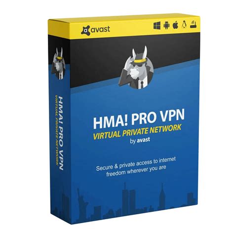 Interfaz de HMA Pro VPN