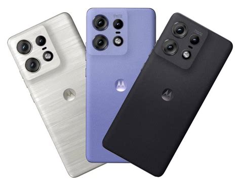 Comparativa de modos de color en la pantalla del Motorola Edge 50 Pro