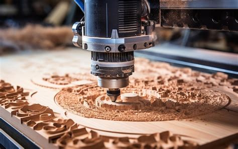 Máquina CNC Router trabajando en madera