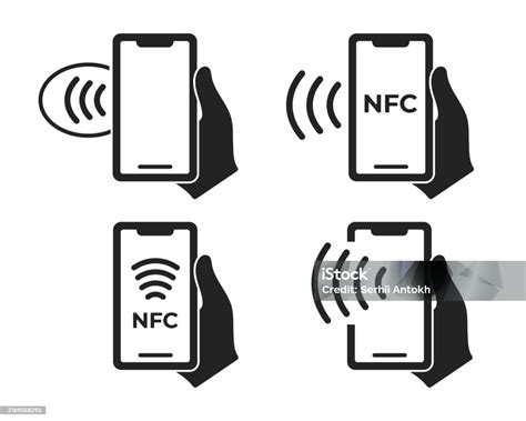 Teléfono móvil mostrando el símbolo NFC