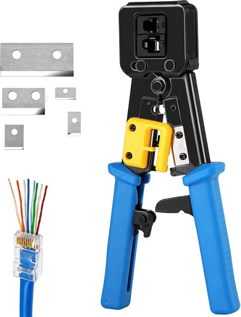 Herramienta de crimpado para conectores RJ45