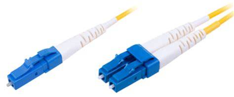 Cable de fibra óptica con conectores SC y LC