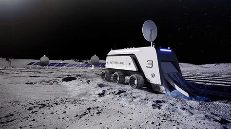 Render de prototipo de extracción lunar de Helio-3