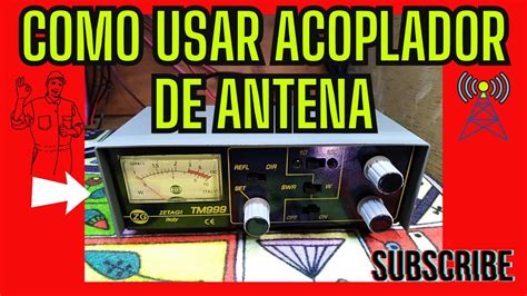 Acoplador de antena automático moderno