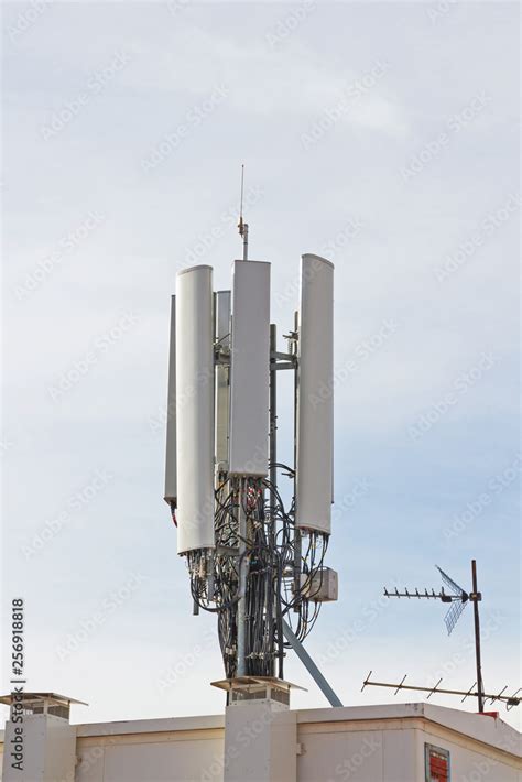 Antena de telefonía móvil con señal débil