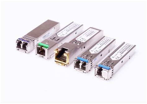 Módulo SFP en un puerto de switch