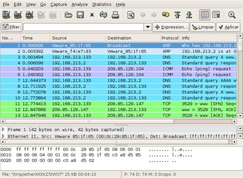 Captura de pantalla de Wireshark mostrando tráfico PPPoE