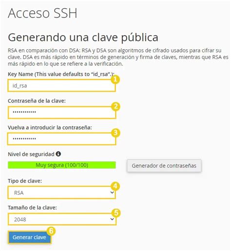 Representación gráfica de la autenticación por clave SSH