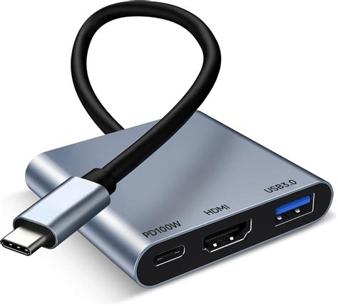 Imagen de un adaptador USB a HDMI