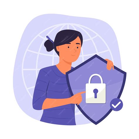 Ilustración de un iPhone mostrando un escudo de seguridad sobre una conexión a Internet.